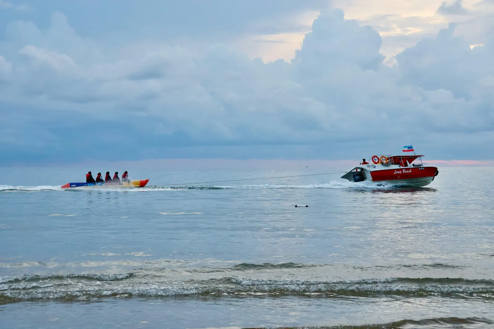 Banana Ride at Murudeshwar Beach, Murudeshwar
