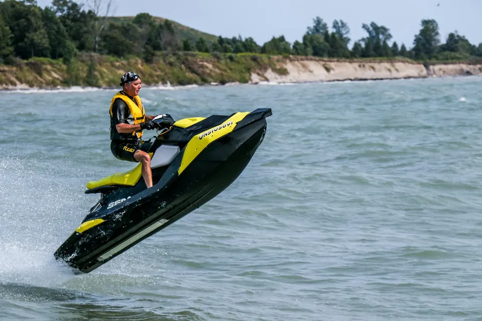 Jet Ski at Murudeshwar Beach, Murudeshwar
